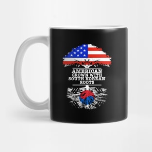 American Grown With South Korean Roots - Gift for South Korean With Roots From South Korea Mug